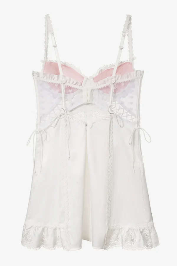Flash Sale For Love & Lemons Heart Window Slip White