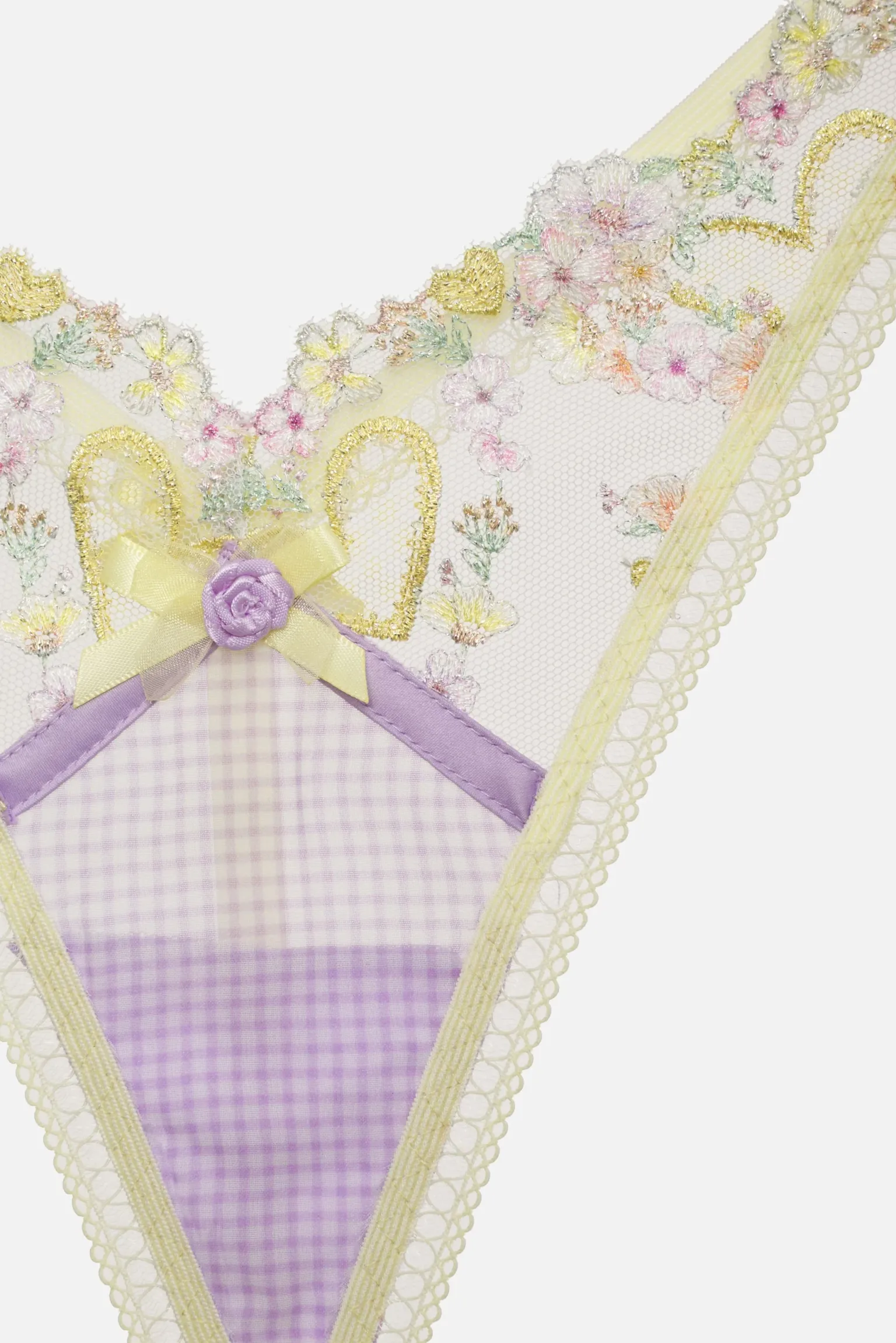 heart_wreath_panty_8.webp Shop For Love & Lemons Heart Wreath Panty Yellow