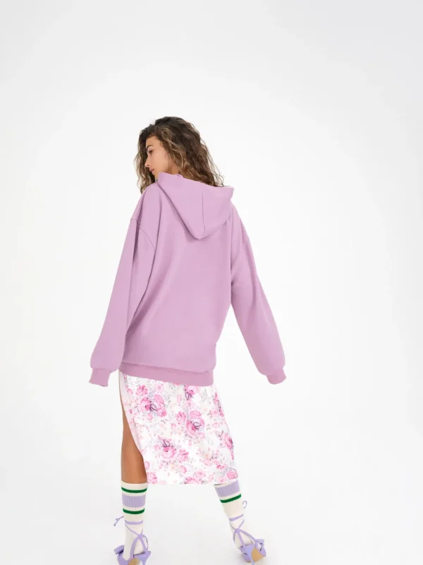 Hot For Love & Lemons Hooded Sweatshirt Purple