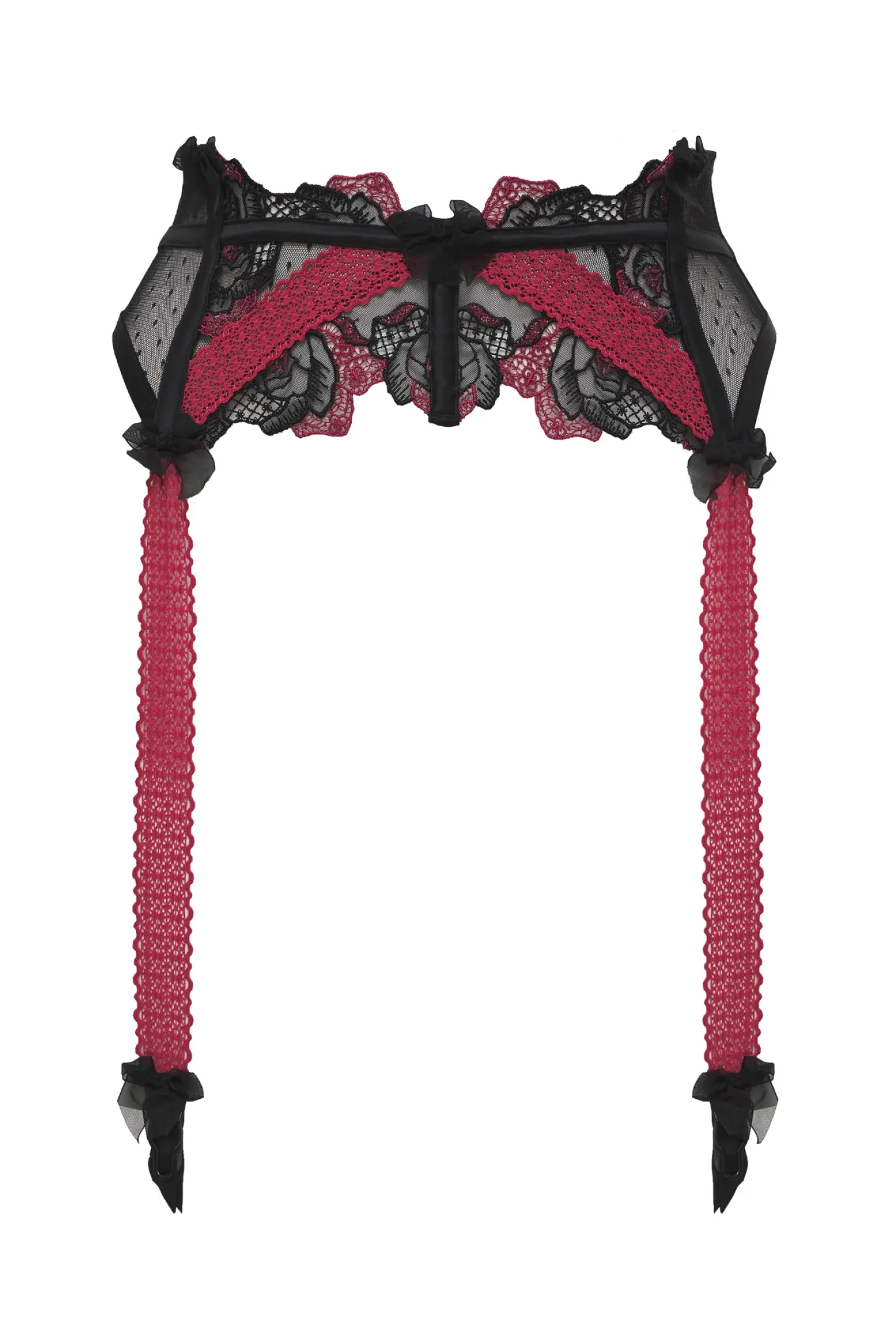 ivy_garter_belt_6.webp Online For Love & Lemons Ivy Garter Belt Black