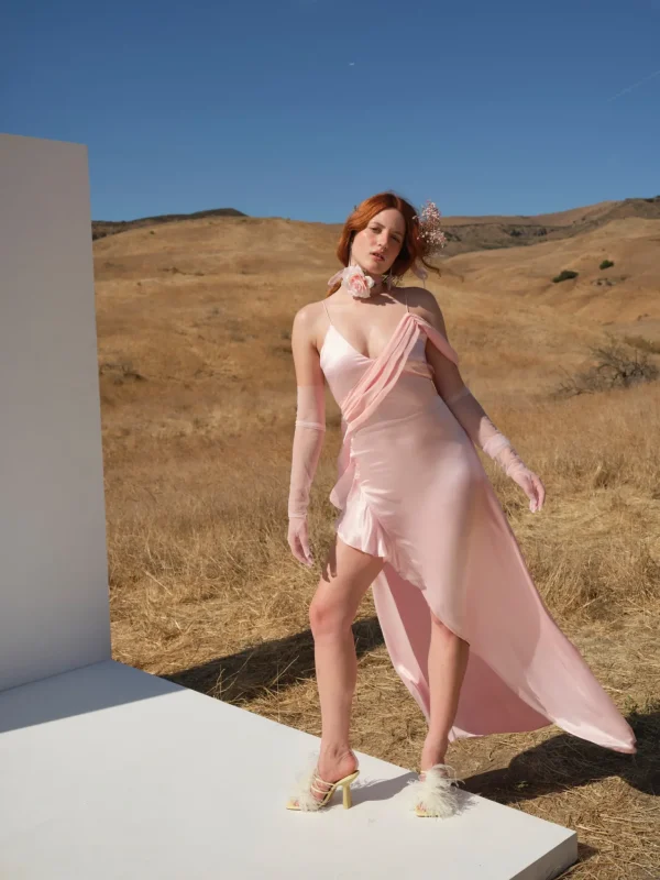 Cheap For Love & Lemons James Maxi Dress Pink