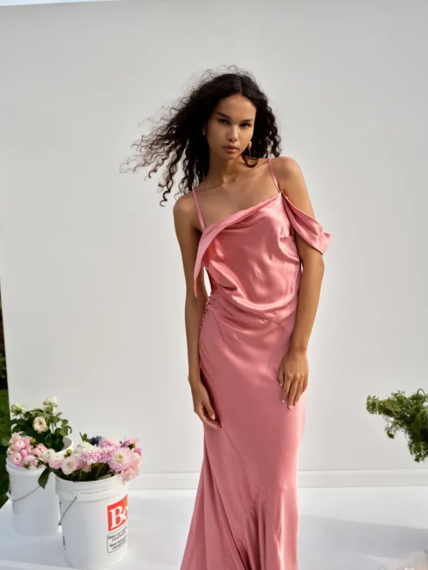Sale For Love & Lemons Jewel Maxi Dress Pink