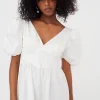 Shop For Love & Lemons Jocelyn Midi Dress White