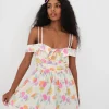 Shop For Love & Lemons Johannes Mini Dress Multi