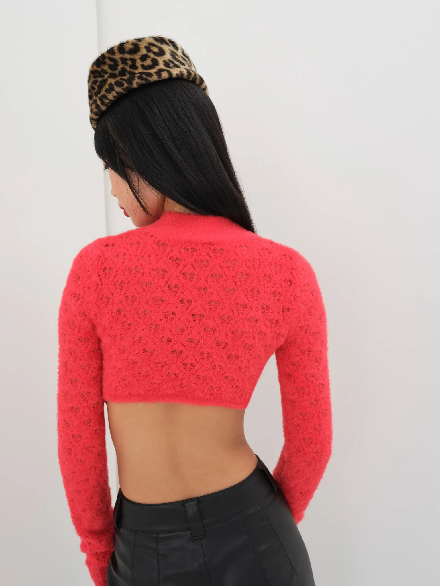 katana_cropped_sweater_2.webp Hot For Love & Lemons Katana Cropped Sweater Red