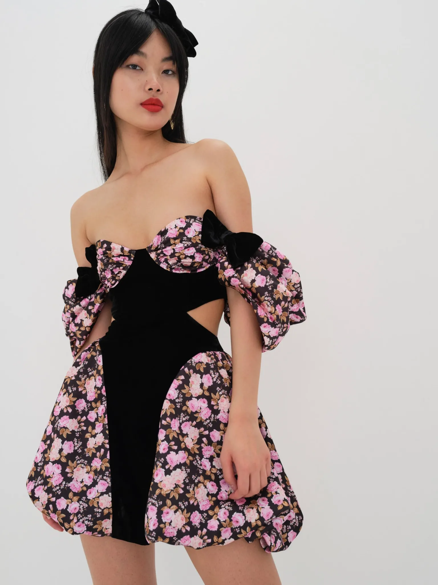 kate_mini_dress_0.webp New For Love & Lemons Kate Mini Dress Black