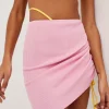 Best Sale For Love & Lemons Keisha Mini Skirt Pink
