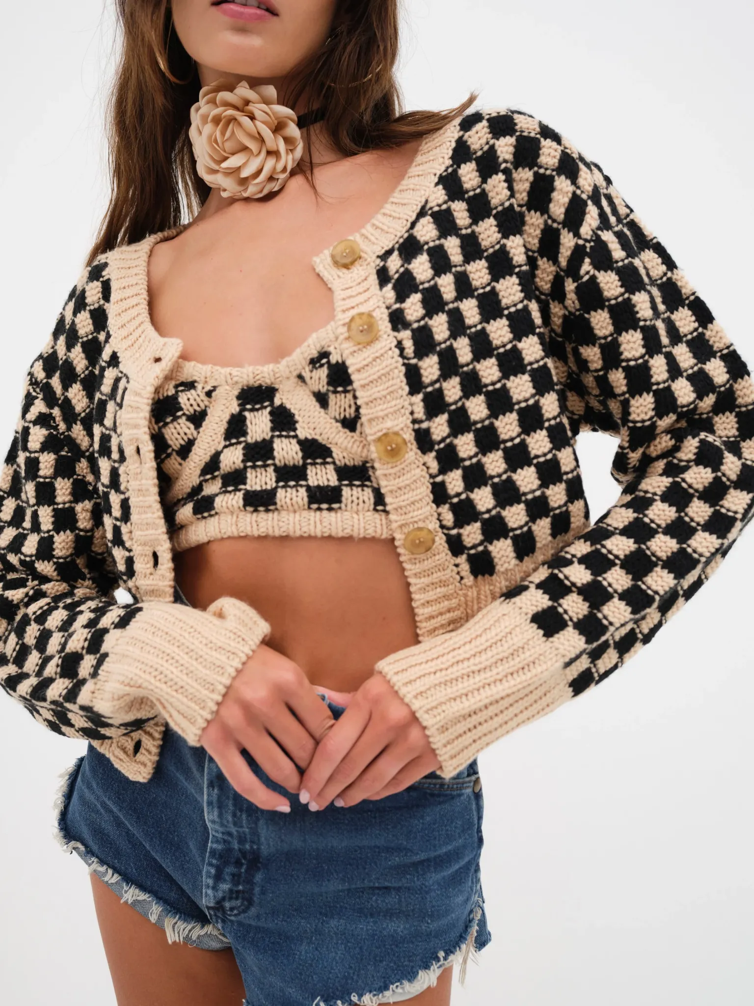 lana_bustier_top_2.webp Shop For Love & Lemons Lana Bustier Top Black