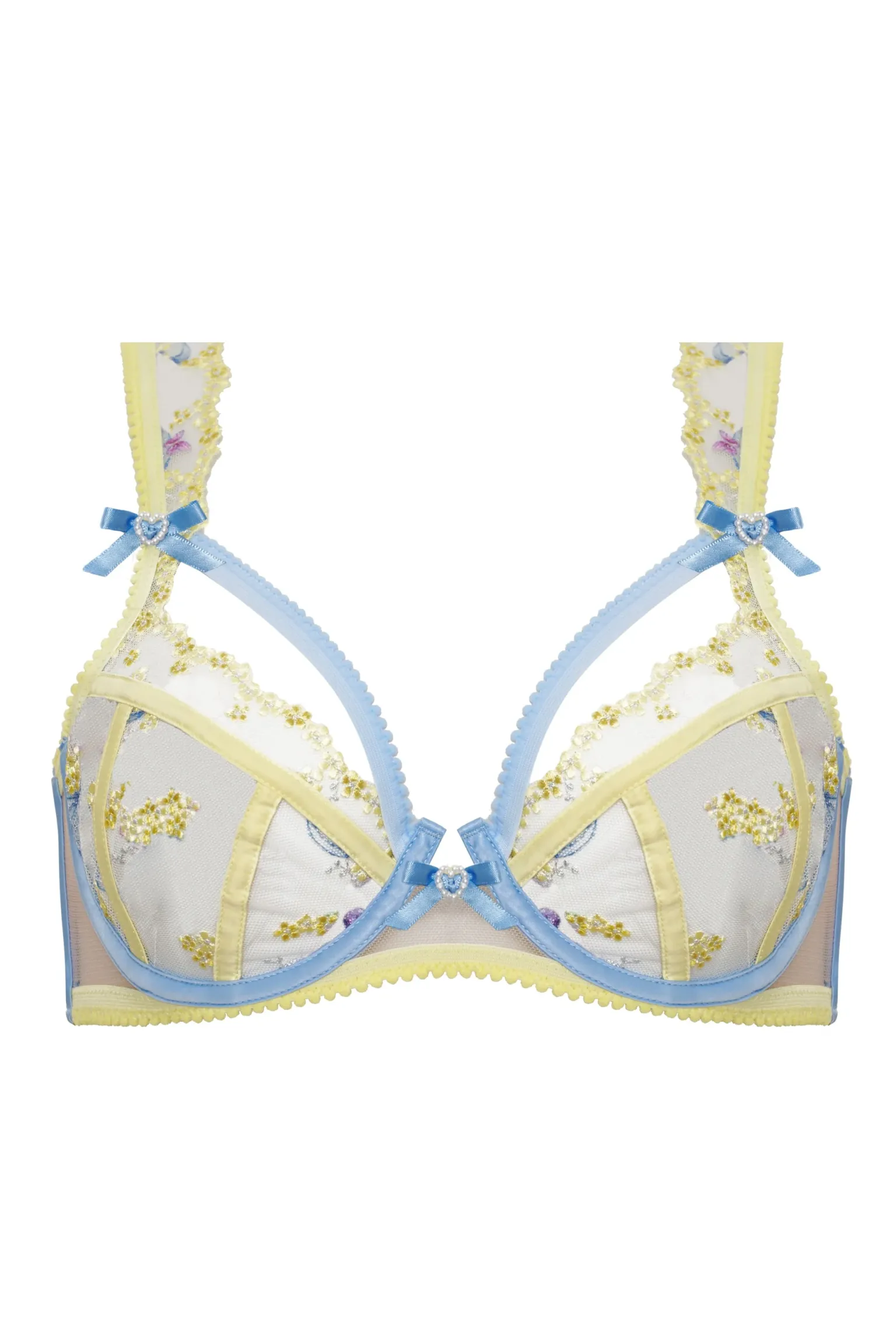 lavender_meadows_underwir_4.webp Discount For Love & Lemons Lavender Meadows Underwire Bra Yellow