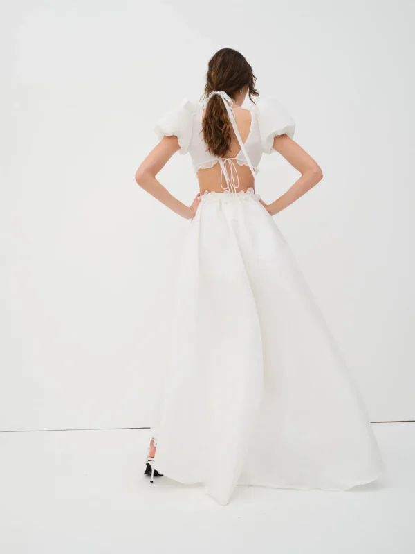 Hot For Love & Lemons Leia Bridal Gown White