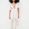 Best Sale For Love & Lemons Leighton Maxi Dress White