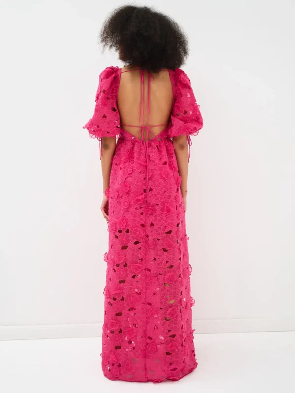 Discount For Love & Lemons Leighton Maxi Dress Pink