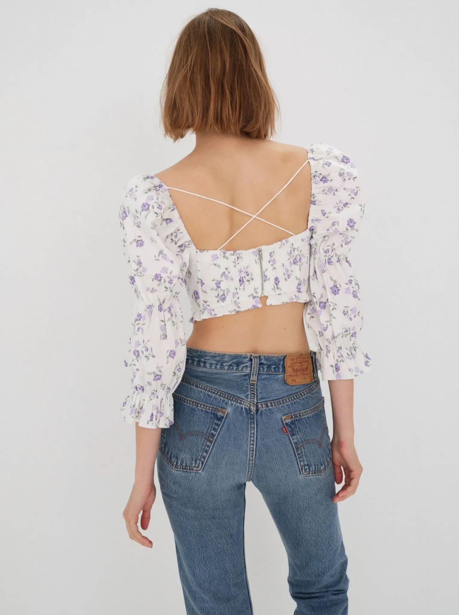 leslie_blouse_2.webp Discount For Love & Lemons Leslie Blouse White