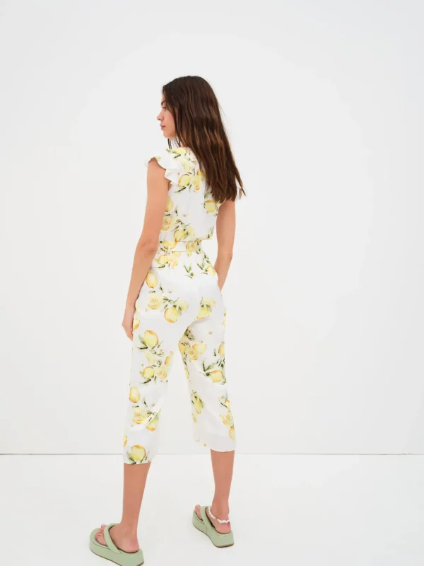 Online For Love & Lemons Limonada Jumpsuit Yellow