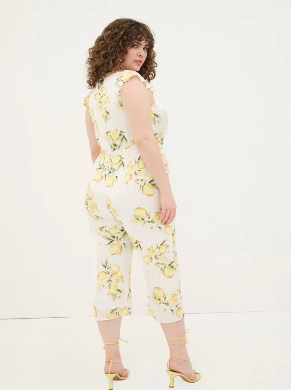 Online For Love & Lemons Limonada Jumpsuit Yellow