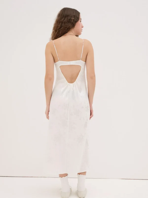 Cheap For Love & Lemons Lola Midi Dress White