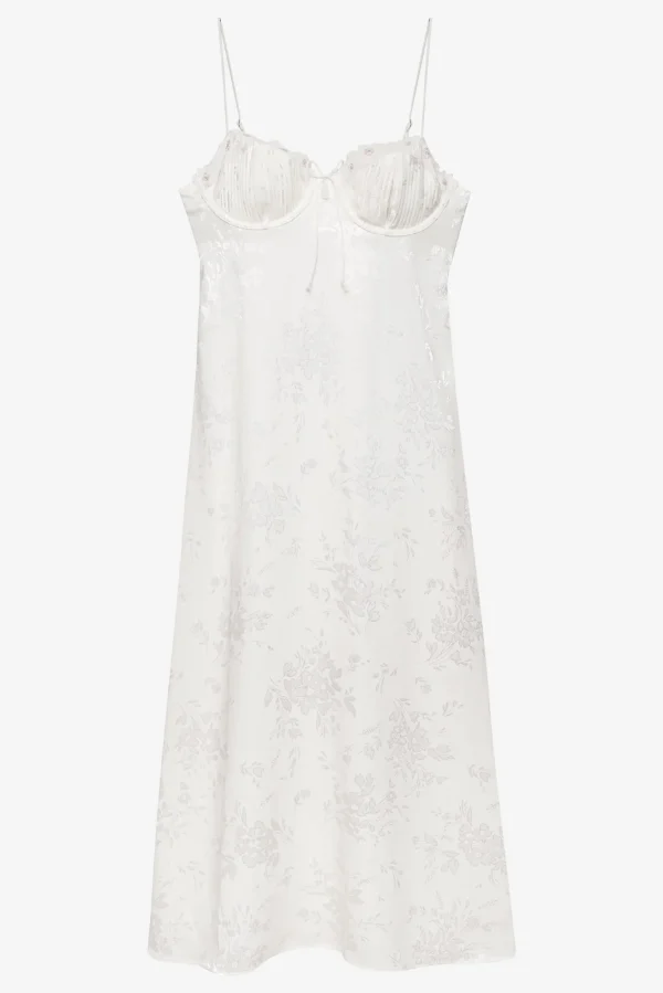Cheap For Love & Lemons Lola Midi Dress White