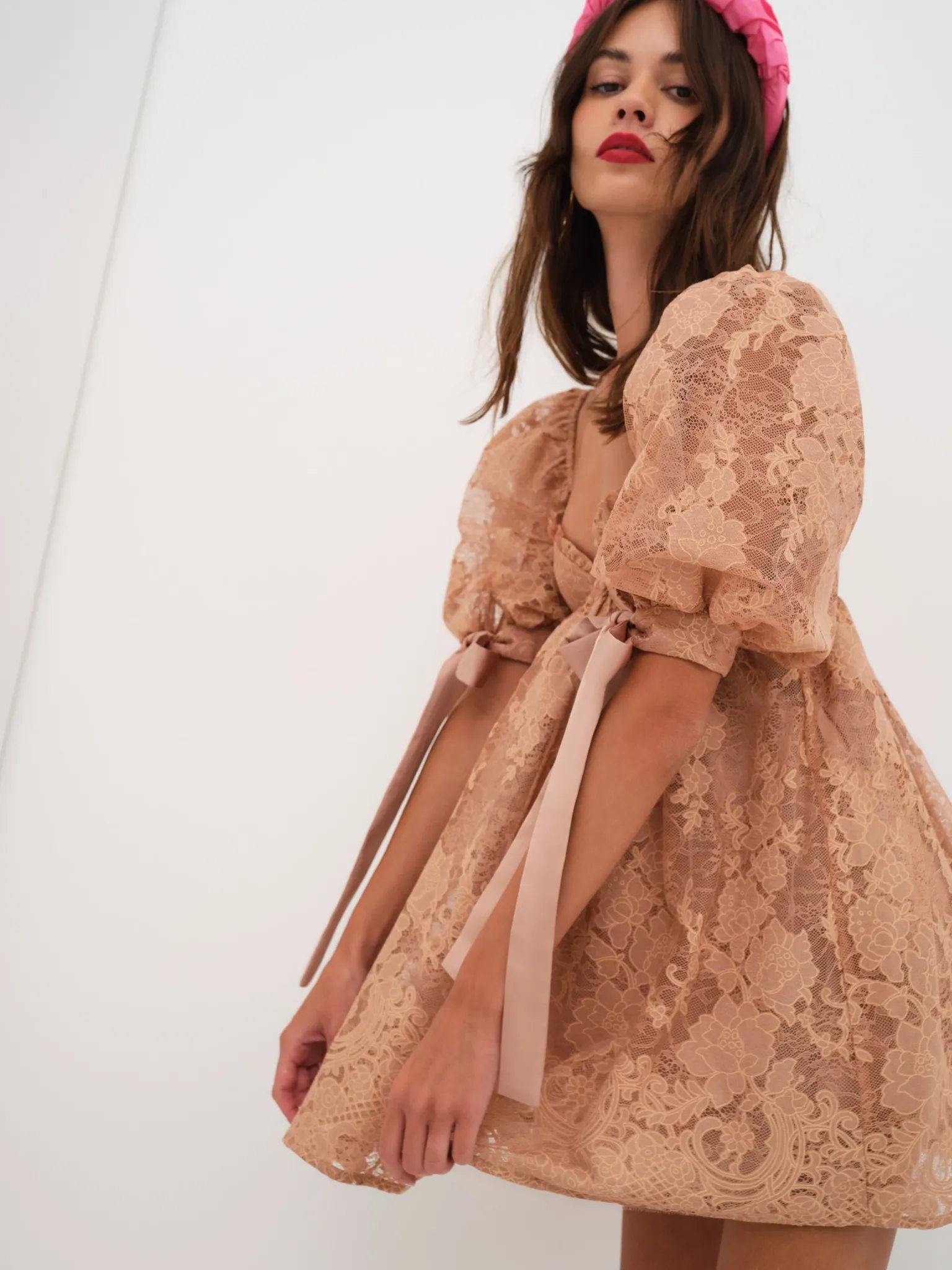 louisa_mini_dress_3.webp Cheap For Love & Lemons Louisa Mini Dress Neutral