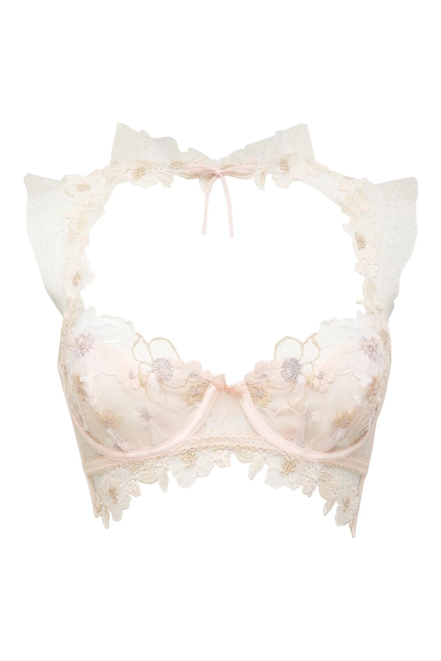 mae_high_neck_underwire_b_7.webp New For Love & Lemons Mae High Neck Underwire Bra White
