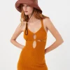 Outlet For Love & Lemons Maggie Mini Dress Orange
