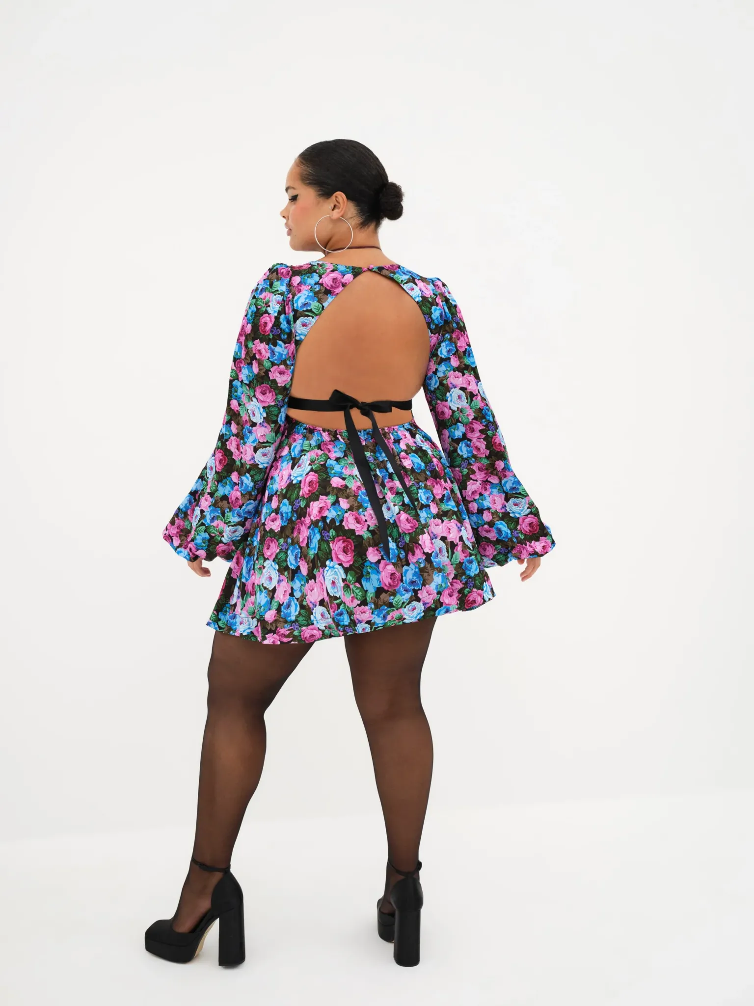maggie_mini_dress_5.webp Outlet For Love & Lemons Maggie Mini Dress Blue