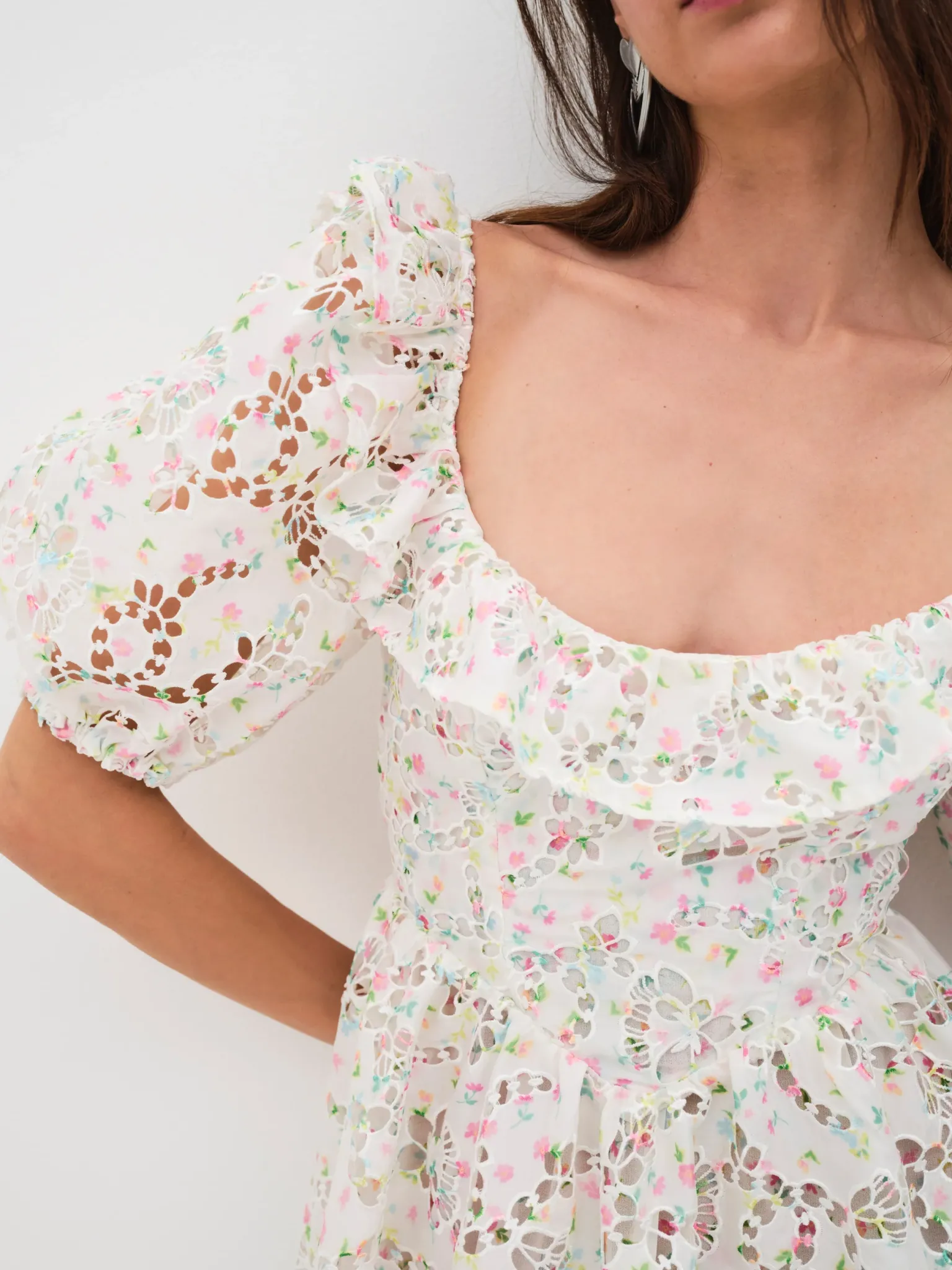 magnolia_mini_dress_1.webp Fashion For Love & Lemons Magnolia Mini Dress White