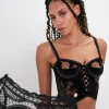 Flash Sale For Love & Lemons Margot Bustier Black