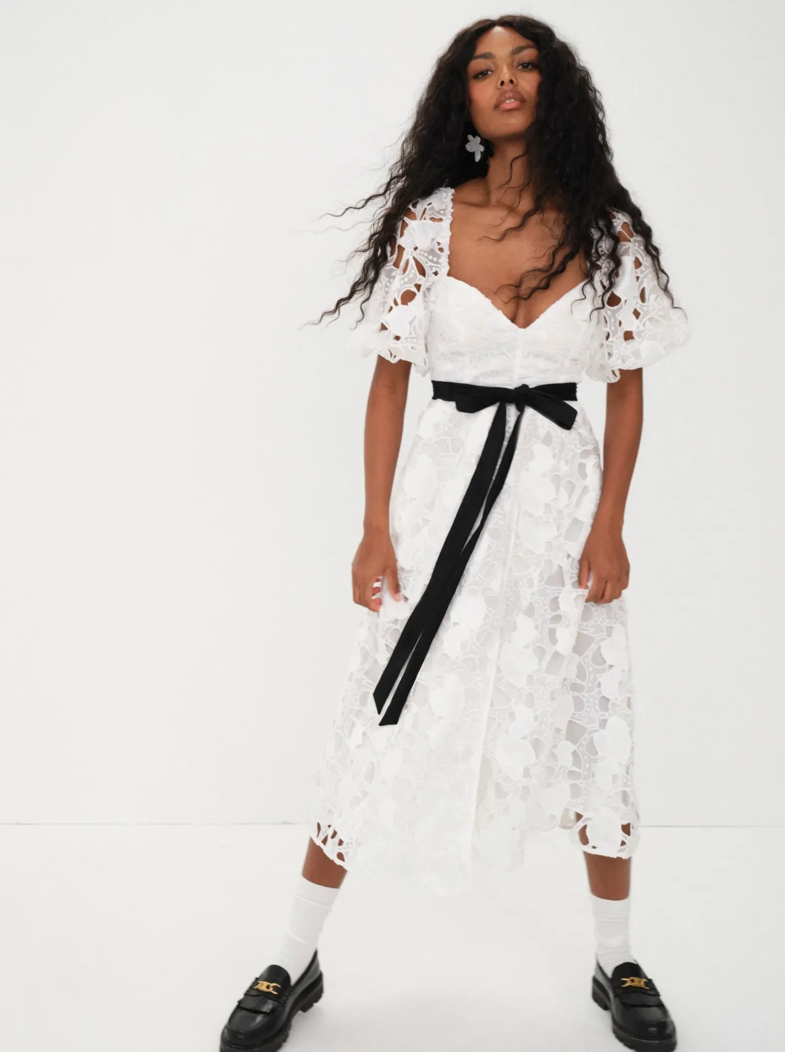 marlene_midi_dress_2.webp New For Love & Lemons Marlene Midi Dress White