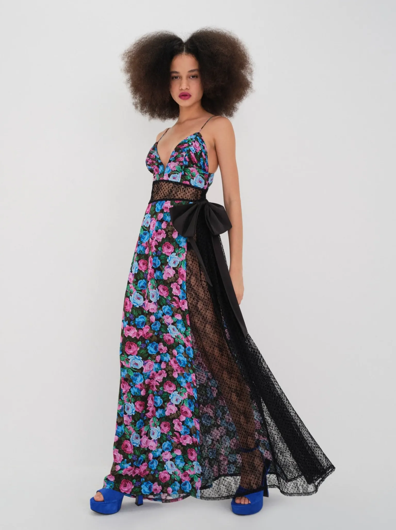 marley_maxi_dress_0.webp Clearance For Love & Lemons Marley Maxi Dress Blue