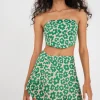 Discount For Love & Lemons Mason Mini Skirt Green