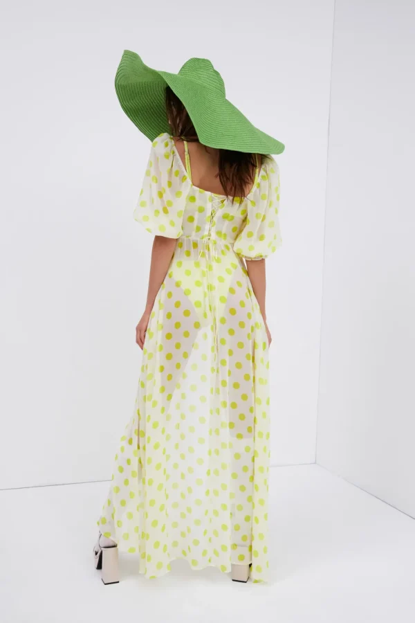 Cheap For Love & Lemons Megan Maxi Dress Green