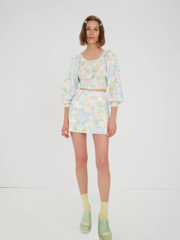 Store For Love & Lemons Merrick Cardigan Multi