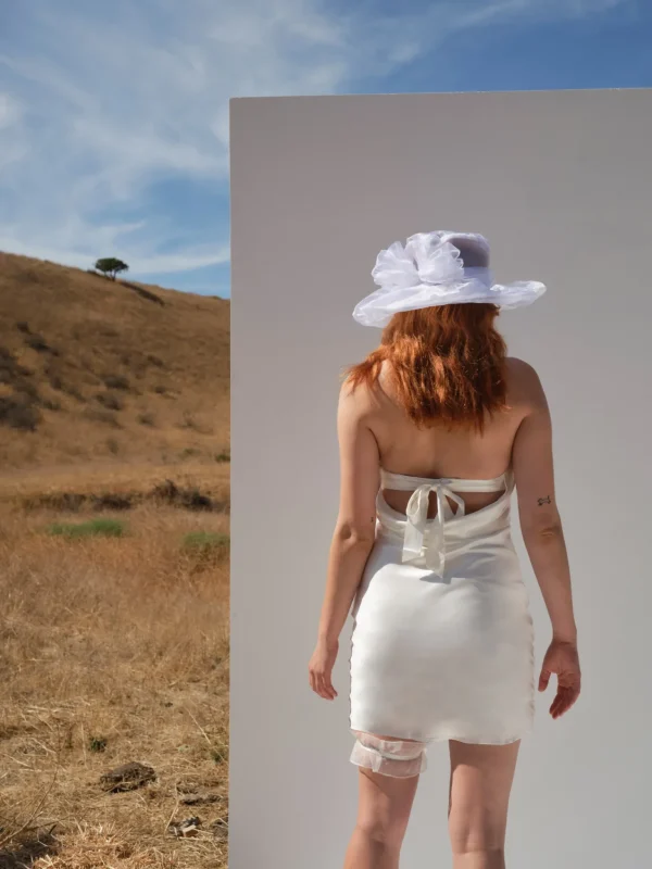Discount For Love & Lemons Mila Mini Dress White