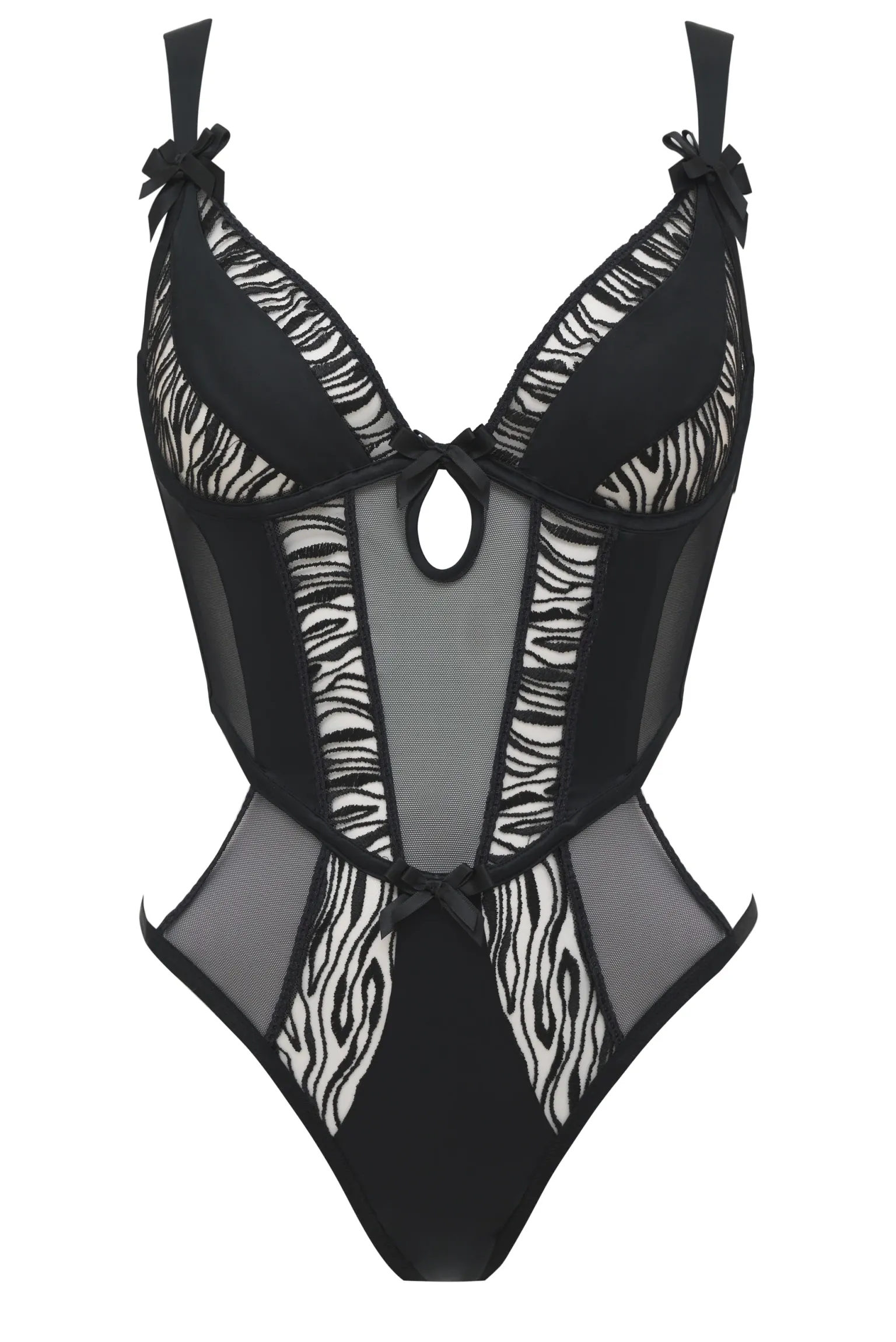millie_bodysuit_4.webp Cheap For Love & Lemons Millie Bodysuit Black