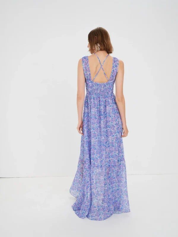 Shop For Love & Lemons Mindy Maxi Dress Purple
