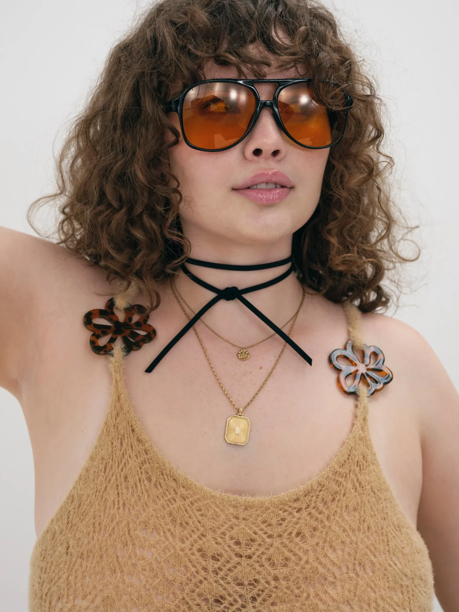 mirabel_mini_dress_7-1.webp New For Love & Lemons Mirabel Mini Dress Neutral