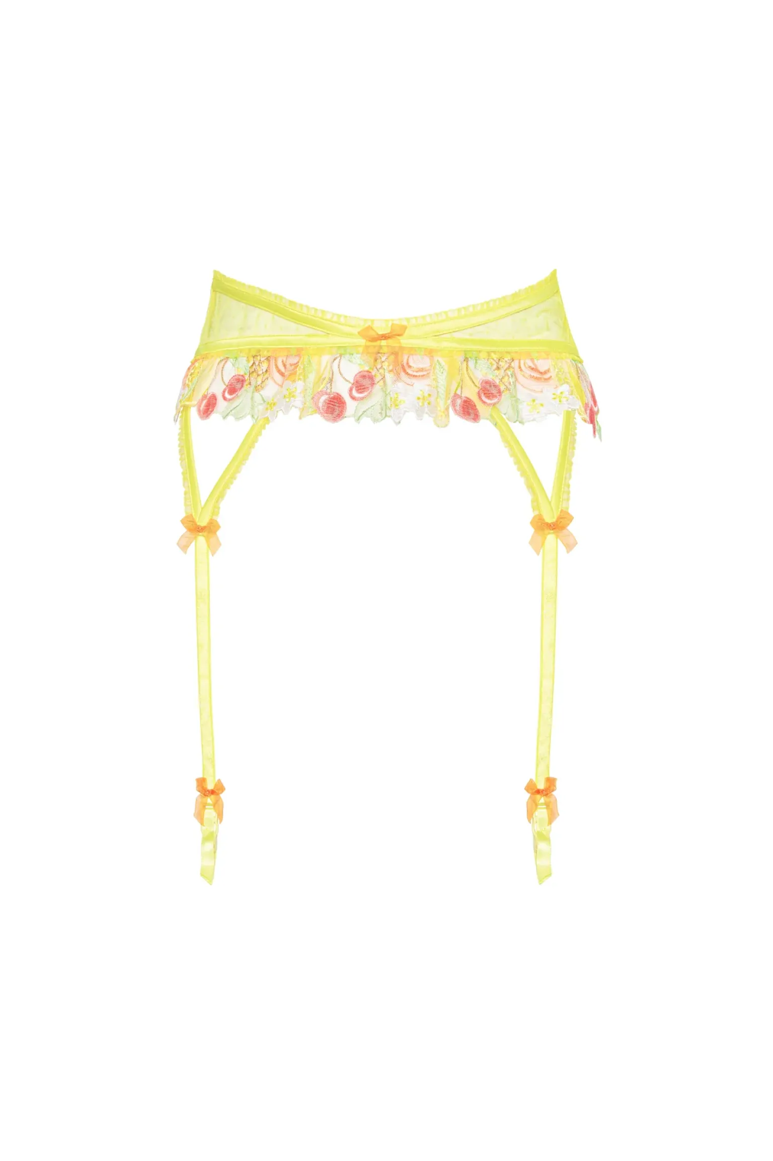 mirabelle_garter_belt_4.webp Outlet For Love & Lemons Mirabelle Garter Belt Yellow