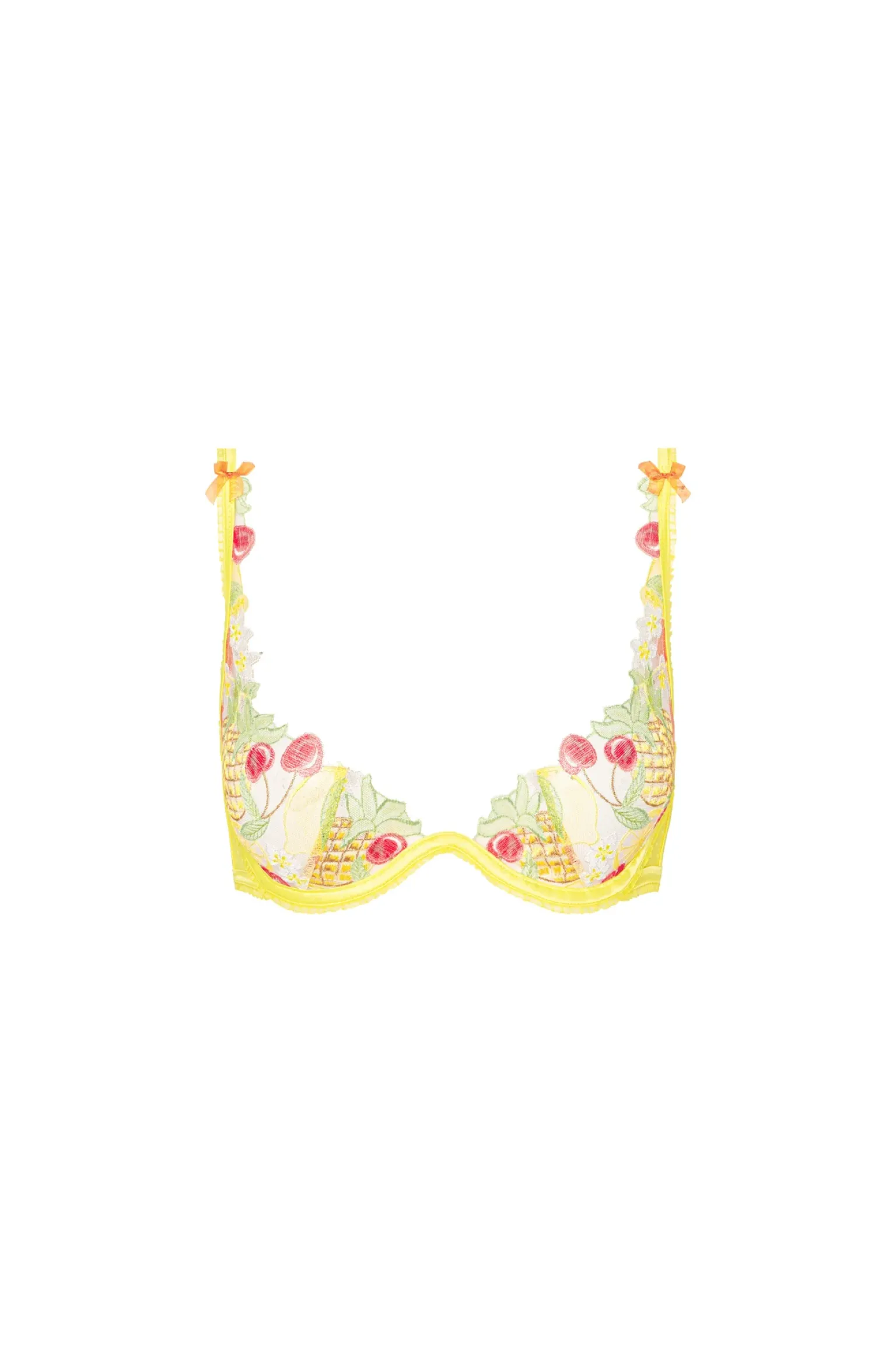 mirabelle_underwire_bra_7.webp Sale For Love & Lemons Mirabelle Underwire Bra Yellow