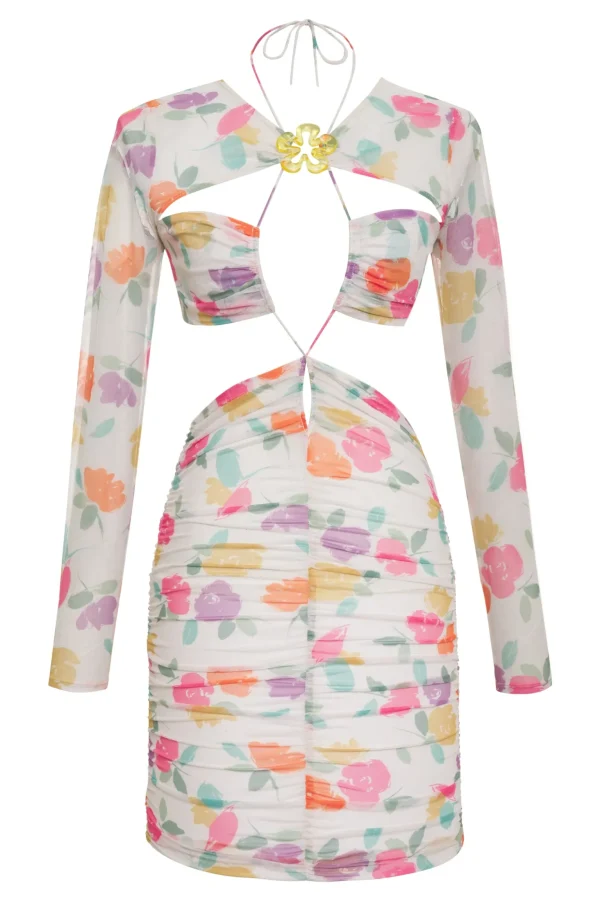 Best Sale For Love & Lemons Misty Coverup Beige