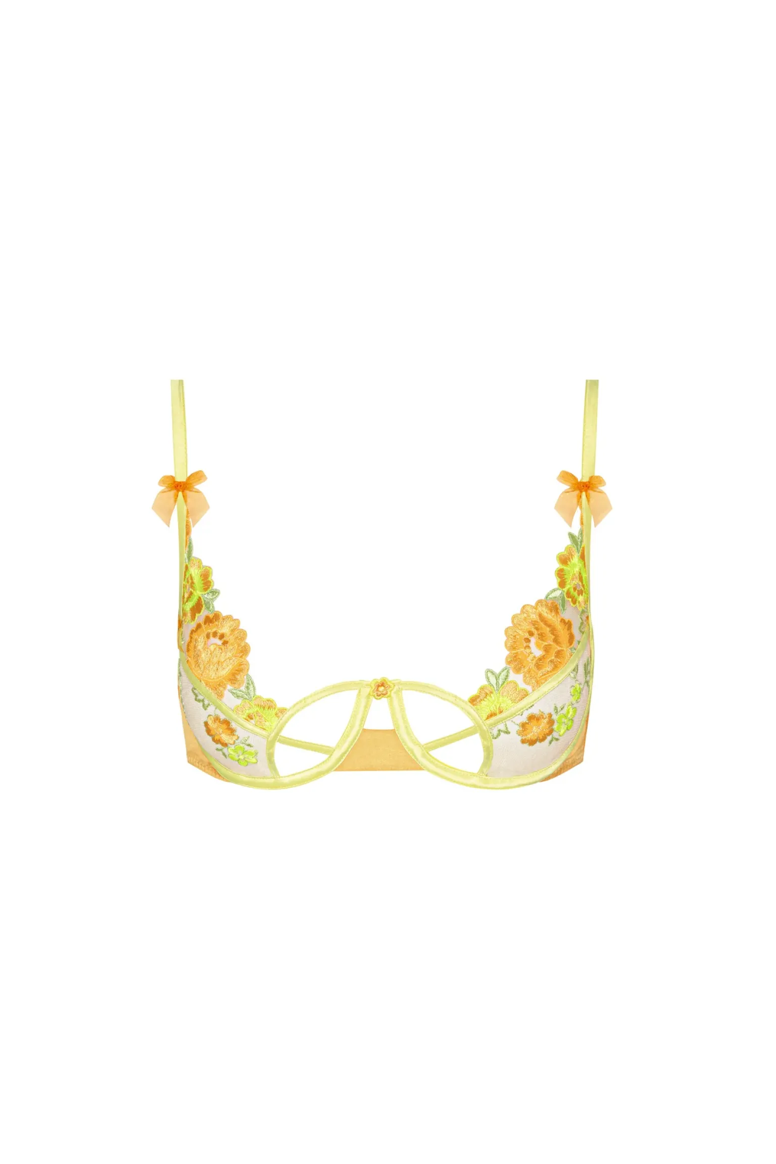 neon_rose_embroidery_bra_3.webp Cheap For Love & Lemons Neon Rose Embroidery Bra Orange