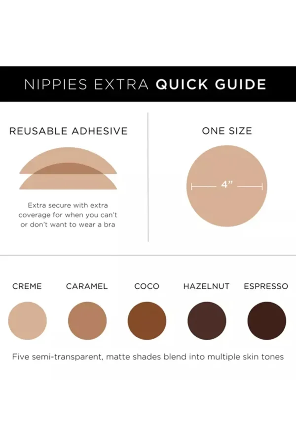 Clearance For Love & Lemons Nippies Skin Adhesive Covers Neutral