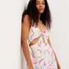 Outlet For Love & Lemons Palmer Mini Dress White