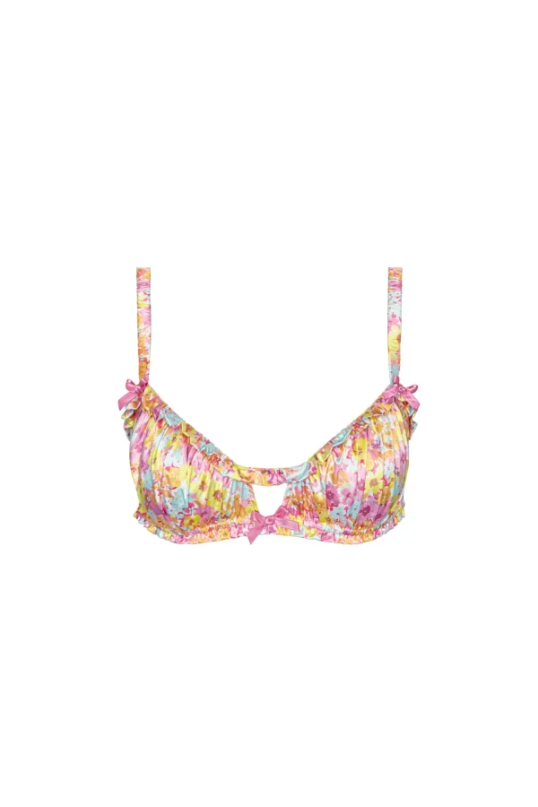 Clearance For Love & Lemons Pastel Punch Bra Pink