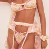 Sale For Love & Lemons Pastel Punch Garter Belt Pink