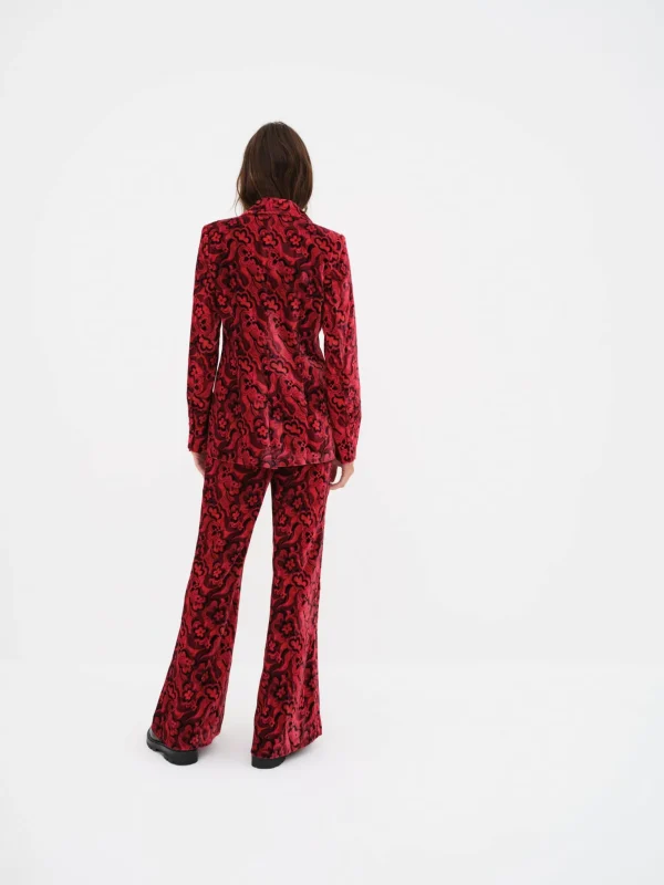 Store For Love & Lemons Penny Blazer Red