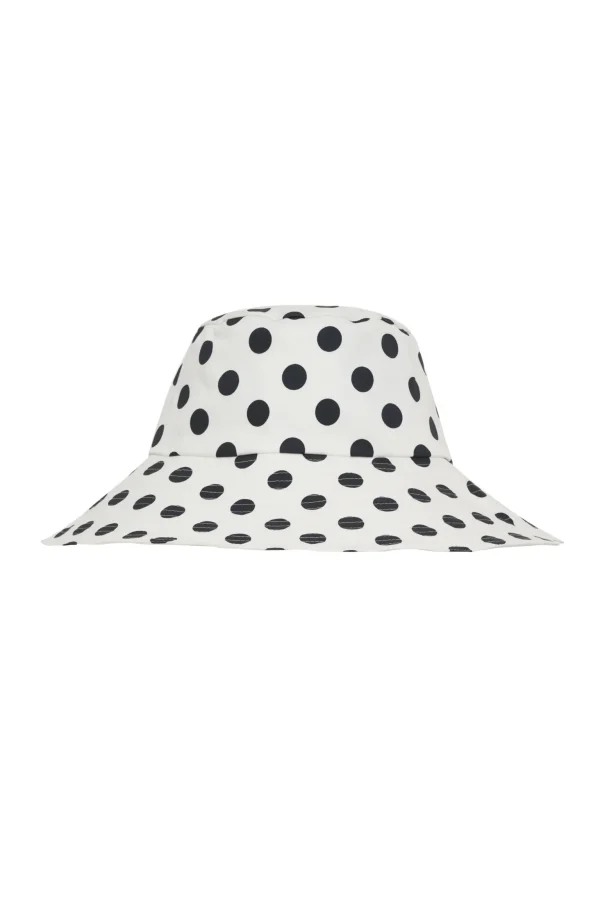 Sale For Love & Lemons Poplin Printed Bucket Hat Black