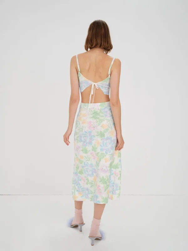 Sale For Love & Lemons Reese Crop Top Multi