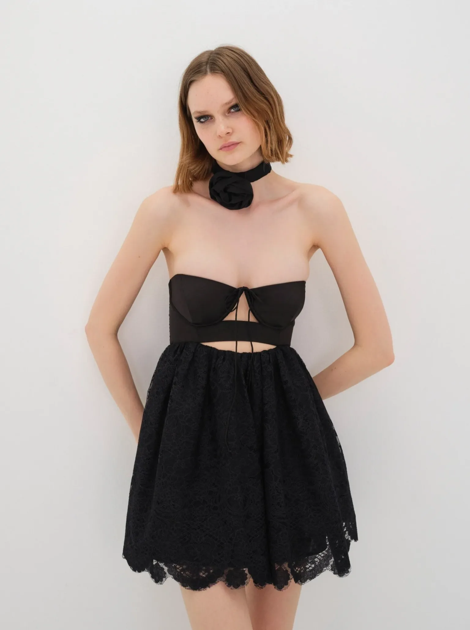 regina_mini_dress_1.webp Outlet For Love & Lemons Regina Mini Dress Black