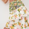 Cheap For Love & Lemons Rosalyn Skirt White