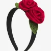 Cheap For Love & Lemons Rosette Headband Red